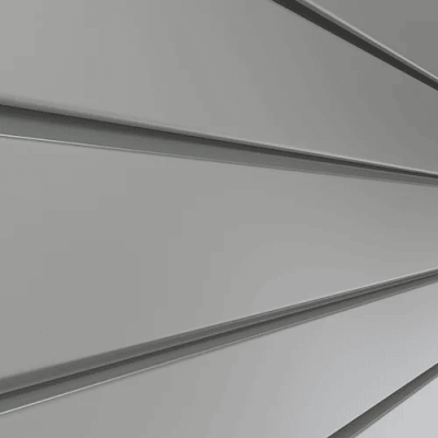 Dove Gray Steel Slatwall