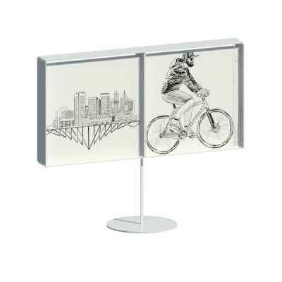 Double T-shirt Display Box