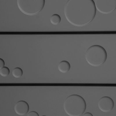 Bubbles Grey 3D Textured Slatwall