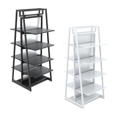 Aspect Double-Sided Floor Merchandiser - 24" W - Kit 3 Shelving