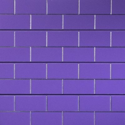 Subway Tile 3D Textured Slatwall - Purple