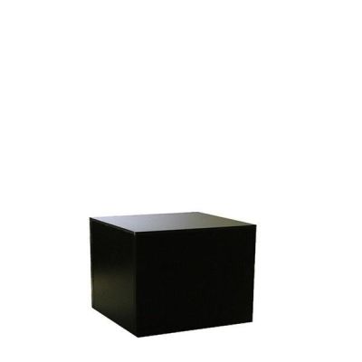 Black Display Cube - 12"H