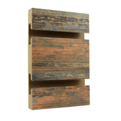 Corrugated Tin HPL Slatwall