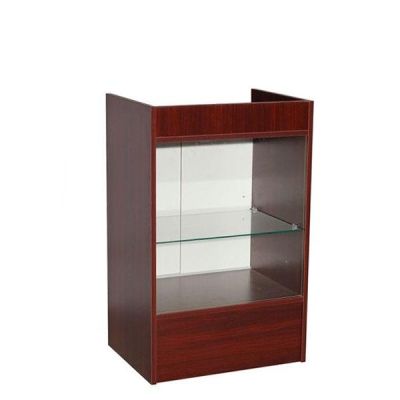 Cherry Glass Register Stand