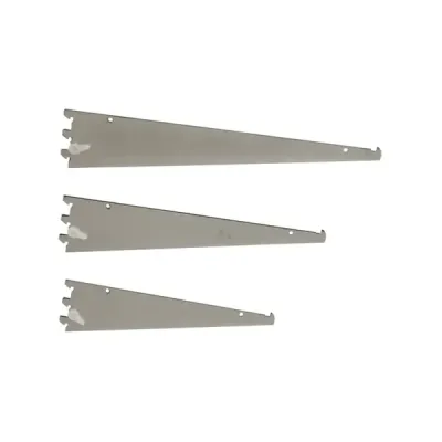 Shelf Bracket with Nylon Stabilizer Chrome