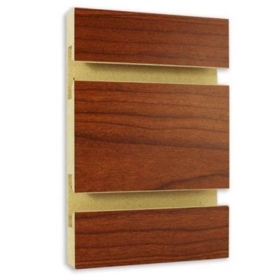 Cherry Melamine Slatwall